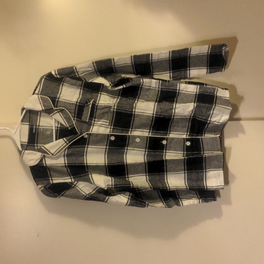 Flannel Pajama Top